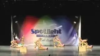 NWDA/Northwest Dance and Acro Advanced Acro Team at Spotlight Nationals 2010
