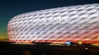 Allianz Arena 29.08.2015 Farbwechsel