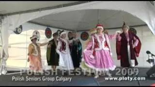 Polish Seniors Group - Polonez - Polish Festival 2009 Calgary
