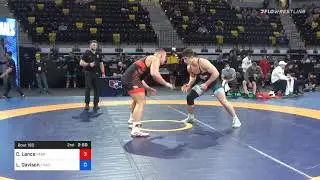 125 Kg Quarterfinal - Christian Lance, Nebraska Wrestling Training Center Vs Lucas Davison, TMWC