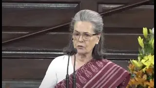 🔴 LIVE: Sonia Gandhi Speech on Being Re-Elected as Chairperson of the Congress Parliamentary Party