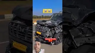 Scorpio ka accident new branded #jiskeaanesemukammalhogayithizindagisong #scorpio #unfrezzmyaccount