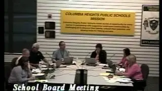 Columbia Heights School Board Meeting 5/14/13