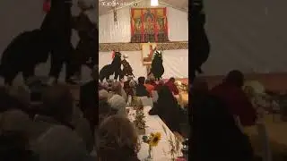 Tibetan Yak Dance Rabten Choeling 40 years anniversary celebration by Monks