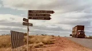 In a Pilbara Town - with great photos of the eighties, mining towns, north Western Australia