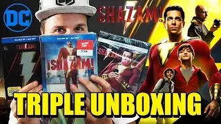 EDICIONES SHAZAM! - UNBOXING BLU-RAY - 3D - STEELBOOK - DIGIBOOK - WARNER - Coleccionismo en HD - 4K