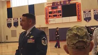 Ellet CLC  NJROTC 2021 Invitational Drill Meet Armed Knockout Competition