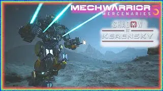 MechWarrior 5 Mercenaries. Shadow of Kerensky. Вторжение кланов. Бой с кланом Волков. 🤖 🦾