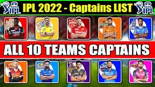 IPL 2022 Captain List