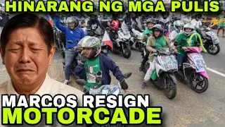 Libo libo Caravan Rally ng Duterte supporters kasama si Mike Defensor sa Cebu hinarang ng mga Pulis 