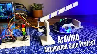 Arduino-Based Automatic Gate with PIR Sensor & Servo Motor | Automatic Gate System #pir #arduino