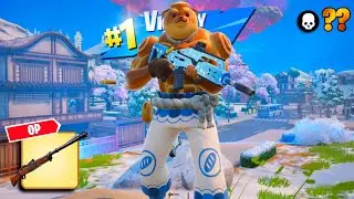 High Elimination Solo Zero Build | New Doughberman Skin! | Fortnite Winterfest Chapter 6 Season 1