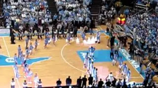 UNC Basketball Team Intro 2011 (vs. FSU)
