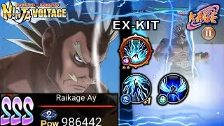 NxB NV Raikage Ay EX-Kit Gameplay Showcase Solo Attack Mission