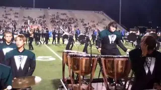 TWHS Band vs. Strake Jesuit Halftime Performance (Field Camera)