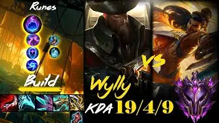 [ Wylly ] Gangplank vs Akshan Top - Season 11 - Master 74 LP