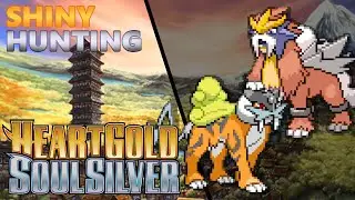 Shiny Entei/Raikou hunt in Pokemon Heartgold!
