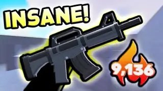 How I MASTERED the BURST RIFLE and BEAT PROS in RIVALS ROBLOX!