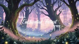 Relaxing Music For Coloring & Reading | Enchanted Forest