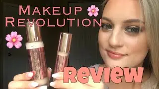 Makeup Revolution Conceal and Define Full Coverage Foundation and Concealer Review