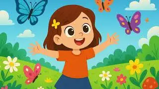 Butterfly Flutter Song | Nursery Rhymes | Kids Songs | Baby Dance | Children music