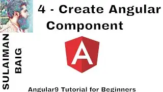 Angular 9 Tutorial for Beginners. 4 - How to Create Angular  Component in Visual Studio | SULAIMAN