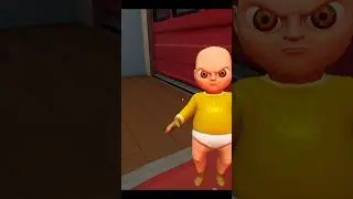 BABY GATE NHI KHULANE PAR GUSSA HO GAYA 😅| THE BABY IN YELLOW | #funny #horrorgame #trending