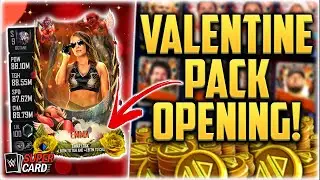 Lucky in Love?! 😍 Valentines Pack Opening + FREE Quest!! | WWE SuperCard Season 9