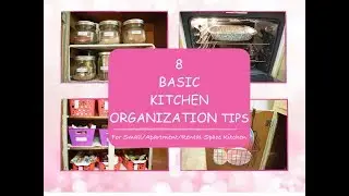 8 Basic Kitchen Organization Ideas*Small Kitchen Organization*Indian(NRI)Kitchen Storage Tips
