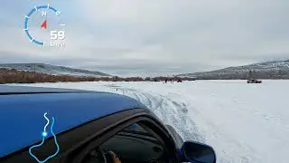 Speedygoat Ice-X at Barnes Lake, B.C.