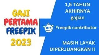 Gajian Pertama Dari Freepik Contributor Tahun 2023 Dibayar EURO &euro;
