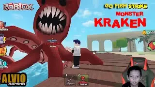 ALVIO GAMING : Waaaw akhirnya dapat ikan MONTER KRAKEN di Go Fish Roblox