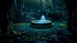 The Sound of Rain and Thunder - Continuous Rain For Hours In The Forest | 9 HOURS