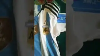 Argentina 3 star Jersey Unboxing