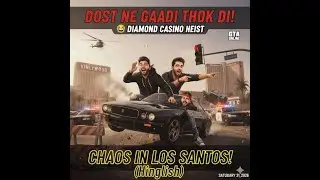 DOST NE GAADI THOK DI! 😂 Diamond Casino Heist Gateway Vehicle Prep (GTA Online)