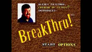 BreakThru! | Sega Genesis | Gameplay