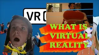 vr_nico asks people to define virtual reality in virtual reality