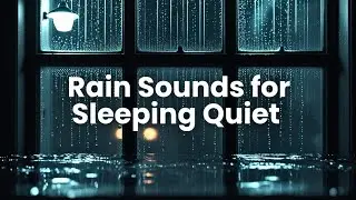 Midnight Stillness | Rain Sounds for Sleeping Quiet  #rainsounds #nomusicrain #eirene 