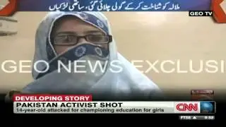 Malala Yousafzai Shot And Wounded By Taliban Gunmen