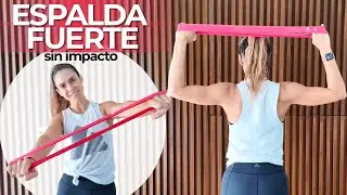 Espalda fuerte sin impacto | Ligas + toalla · 39 min