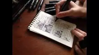 Drawing Comics Live! - Excerpt from 8/4/13