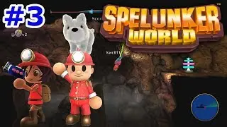 Spelunker World - PS4 Everyone Games - Exploring Caves Underground Adventure - Fun Kid Games