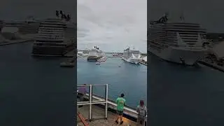 Leaving Nassau by ship and you will see one of the prettiest sites.