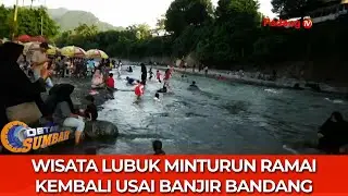 Objek Wisata Lubuk Minturun Kembali Dikunjungi Usai Banjir Bandang