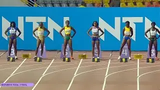 The Insane Women's 100m Jamaica Pulled Down Competitors