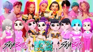 My Talking Angela'm 2 😻 || K - POP DEMON HUNTERS | RUMI Vs JINU Vs Mystery, Mira vs Abby || Cosplay