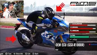 RIMS Racing - NEW Realistic Motorcycle Simulator Has 20km Highway!! + 500+ Parts You Have To Instal!