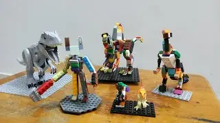 ​Lắp R&aacute;p Khủng Long SPINO Custom từ LEGO Vụn (Review Độ Linh Hoạt) | Thợ Săn LEGO Hiếm