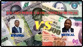 Kwanza perde valor diante do Metical a moeda mo&ccedil;ambicana