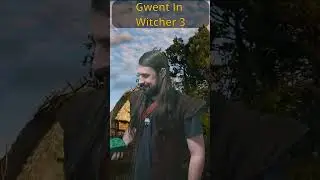 Gwent Addict Witcher 3 #shorts #skit #funny #gaming #foryou #trending #witcher